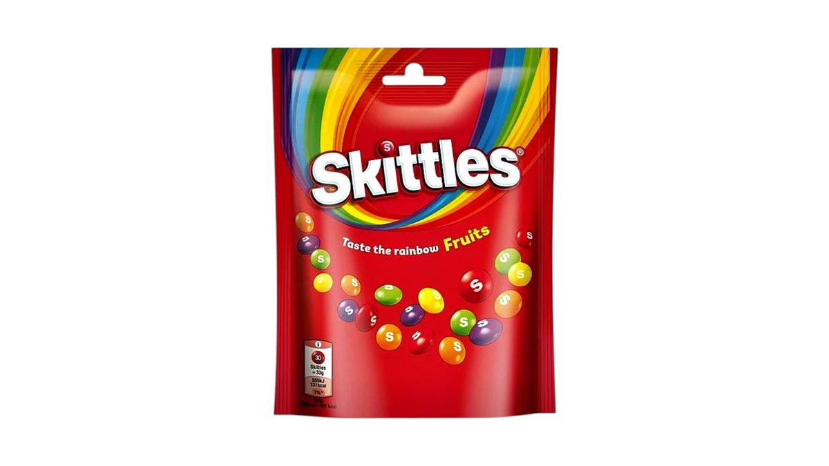 Vaisių skonio saldainiai Skittles Fruits 152g