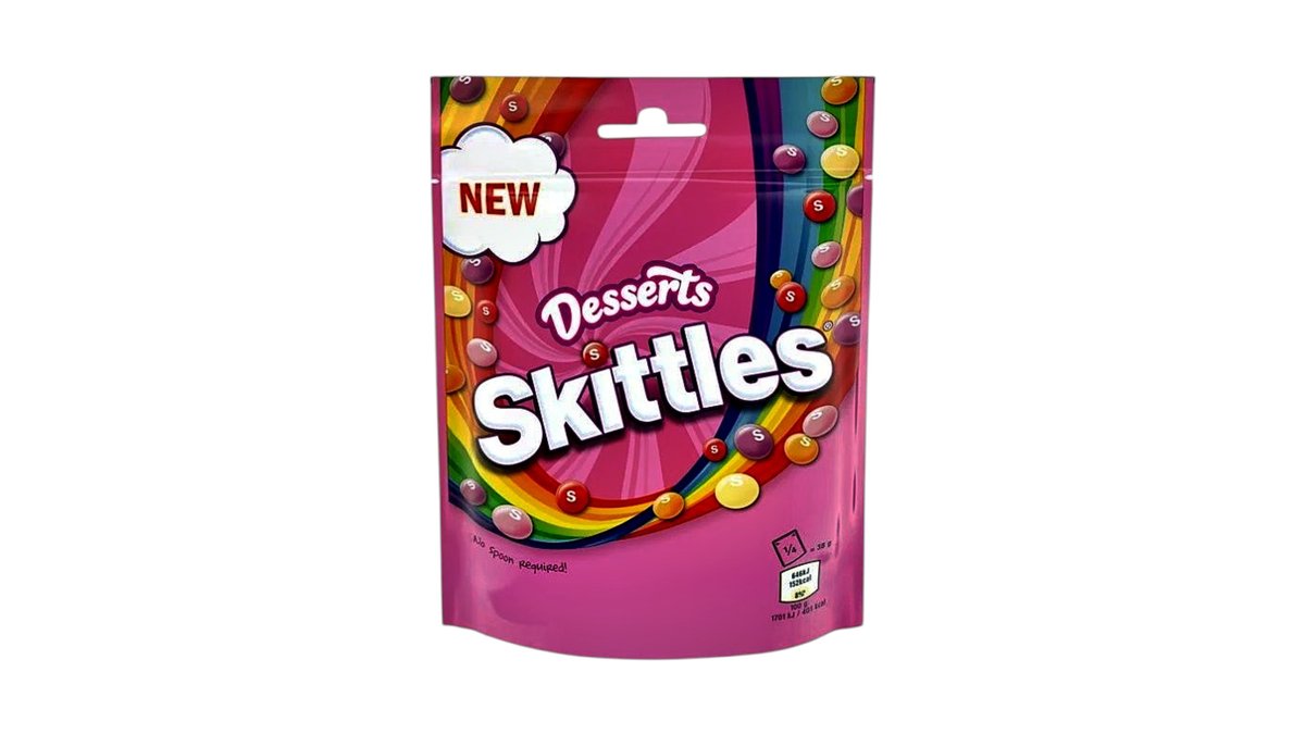 Saldainiai SKITTLES desserts, 152 g
