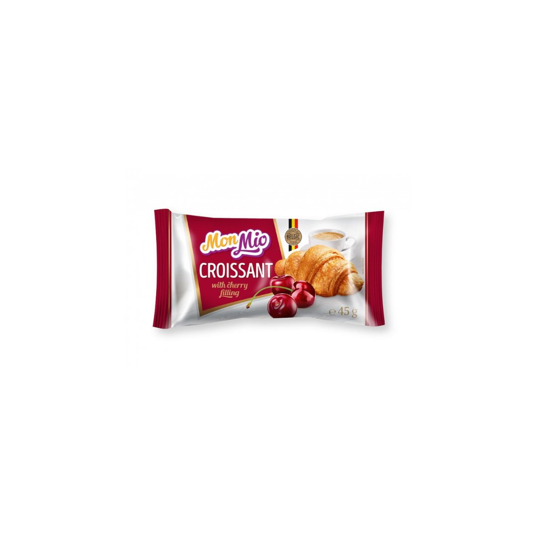 Kruasanas su vyšnių įdaru MON MIO 45g