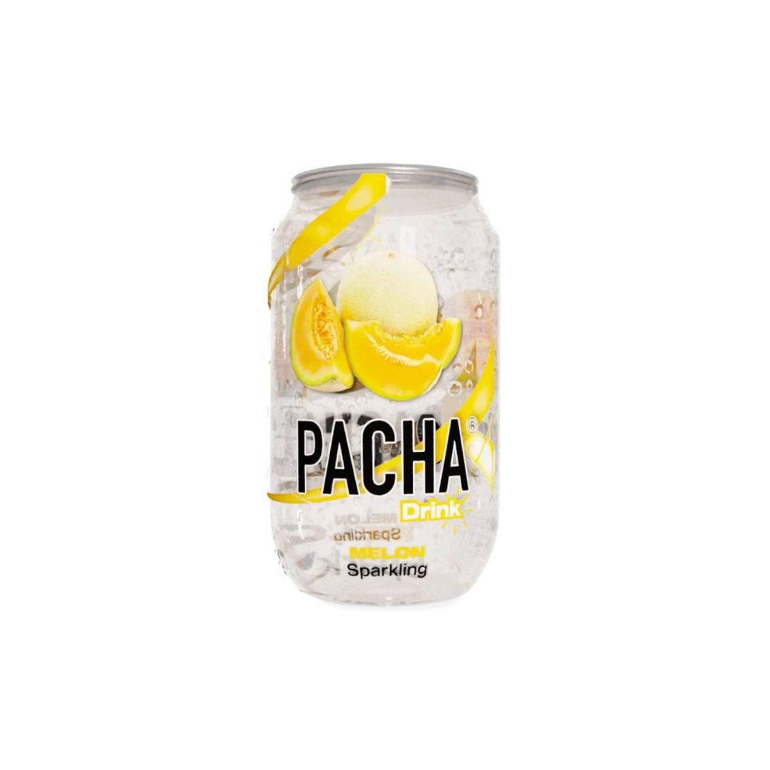 Gazuotas gaivusis gėrimas PACHA Drink (MELIONŲ SK.), 330 ml