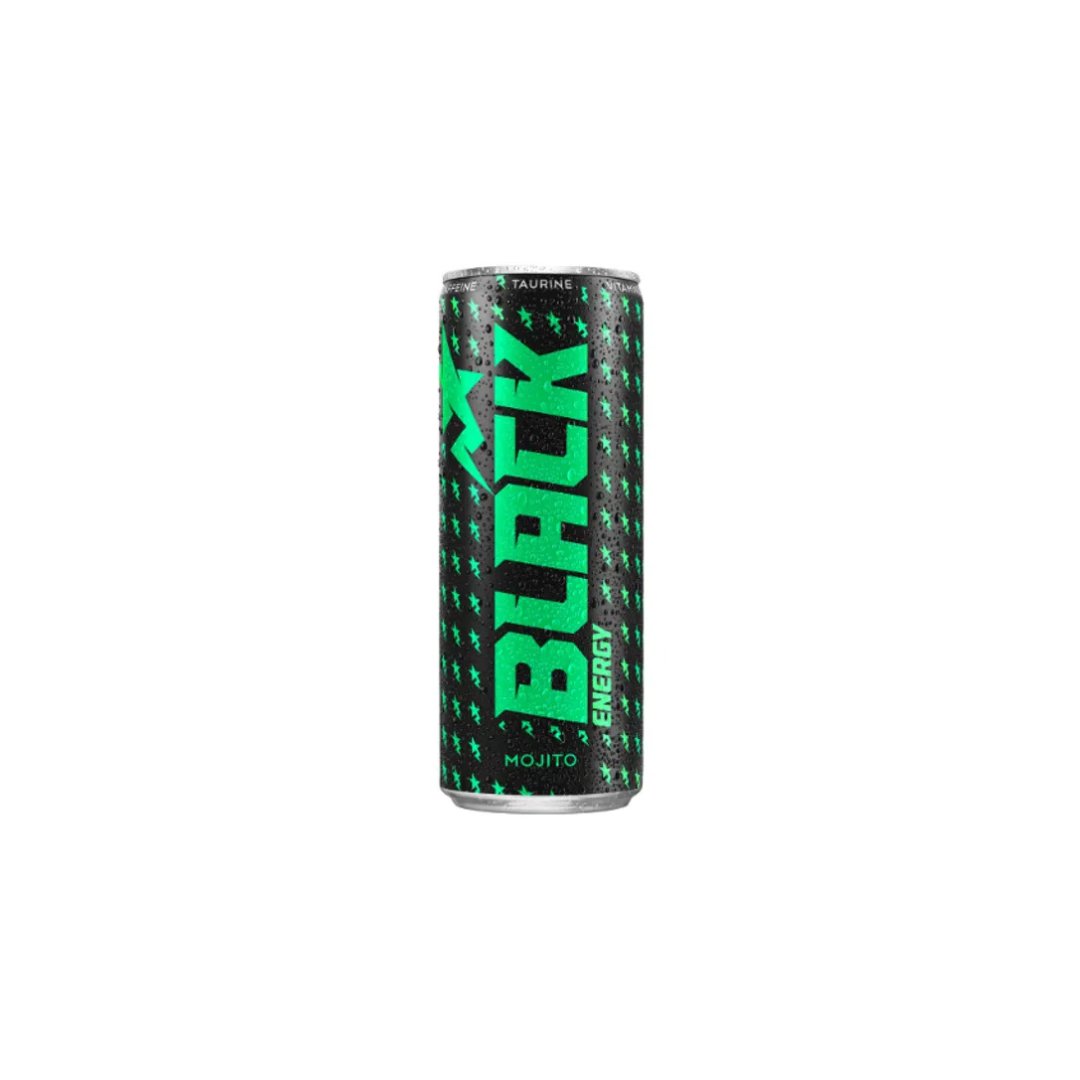 Energetinis gėrimas BLACK ENERGY Mojito, 250 ml