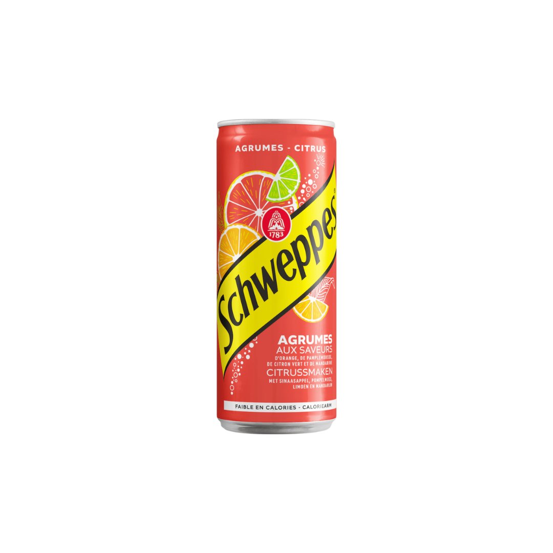 Gazuotas gaivusis gėrimas SCHWEPPES Citrus Mix, 330 ml