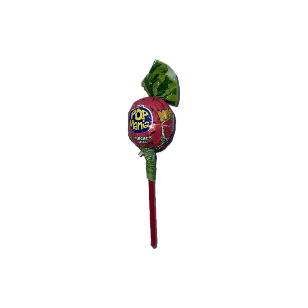 Arbuzo skonio ledinukai su krantoma guma "POP MAXXI MELANCIA", 28 g