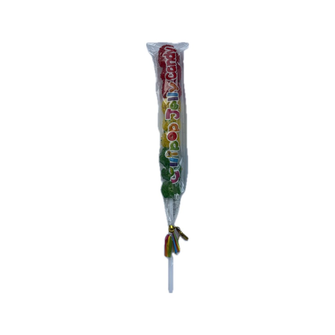 Guminukai Lollipop Jelly candy (avietės), 20 g