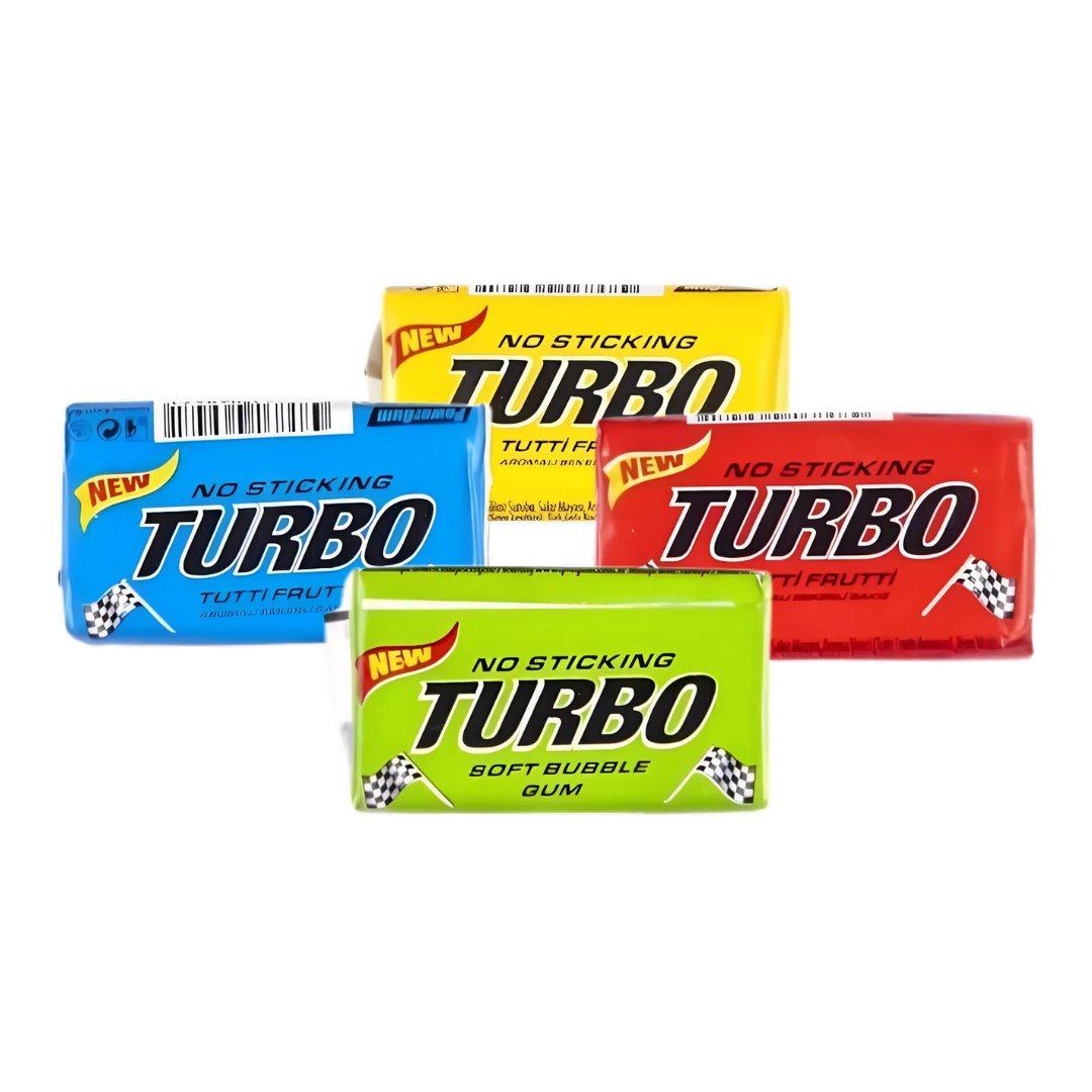 Kramtomoji guma TURBO, 4.5g