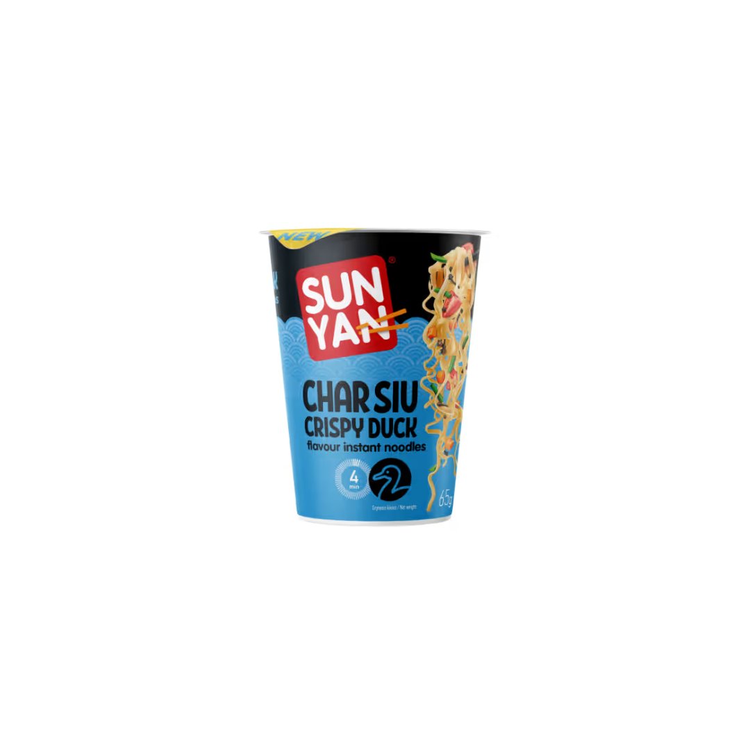Greitai paruošiami makaronai SUN YAN DUCK, 65 g