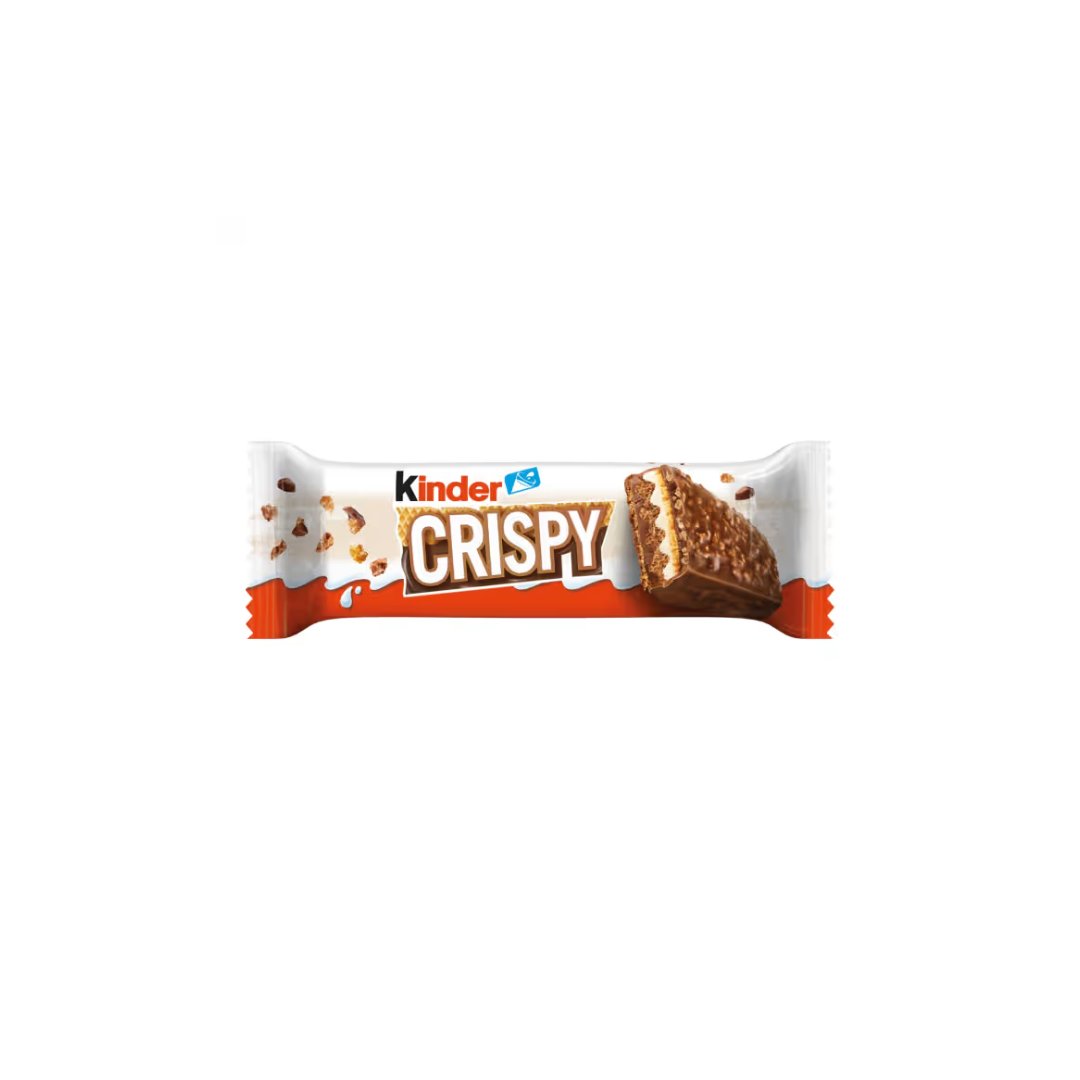 Šokoladinis batonėlis KINDER CRISPY, 34,5 g