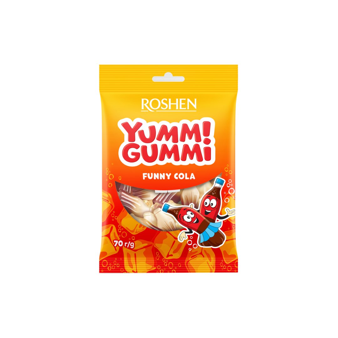 Guminukai YUMMI GUMMI funny cola , 70g
