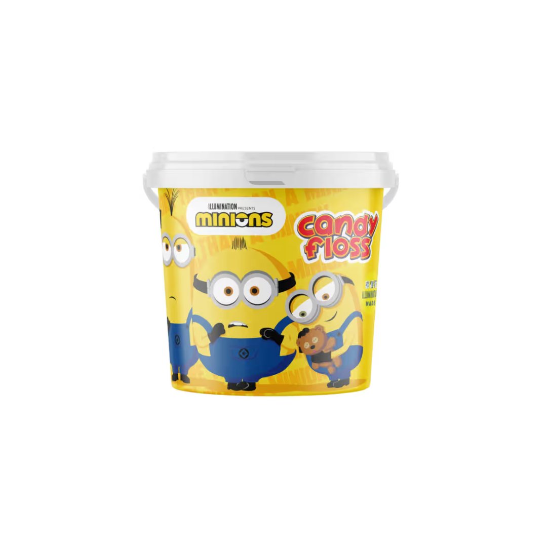 Braškių skonio cukraus vata UNO FOODS, 50 g