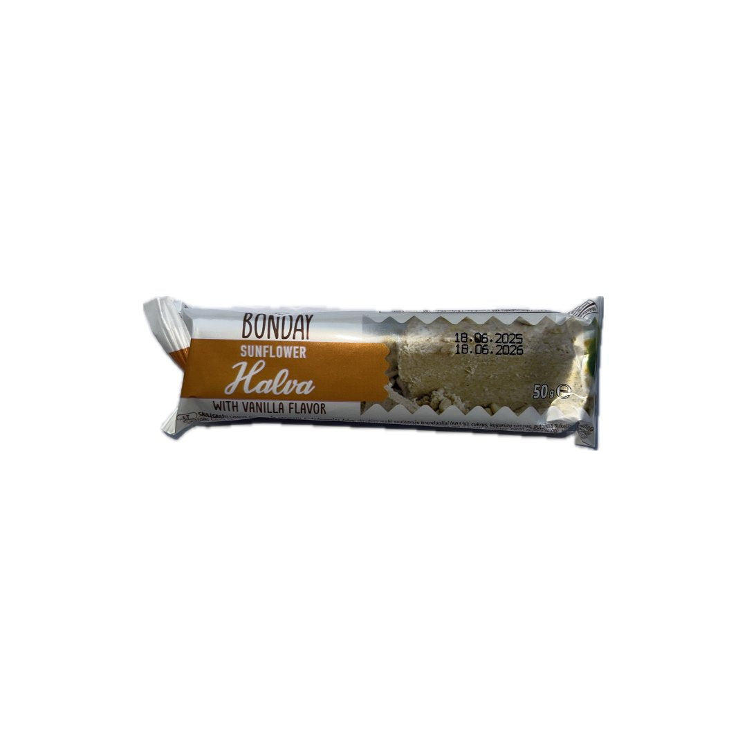 Saulėgrąžų chalva su vanilės aromatu, 50 g