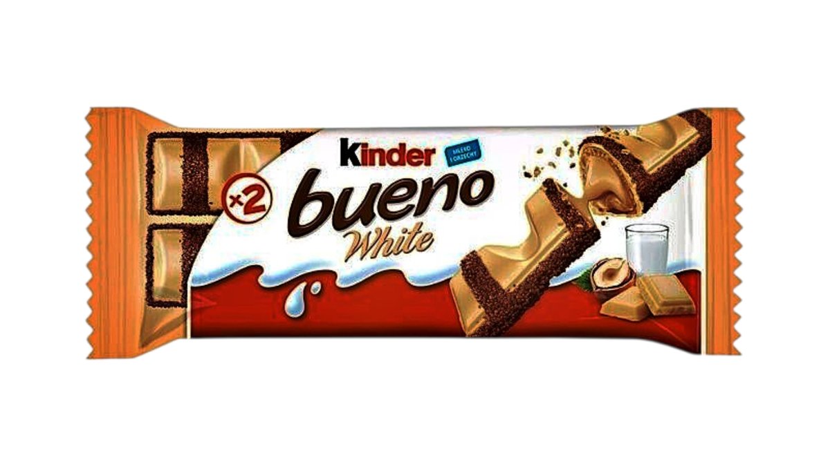 Vaflinis batonėlis Kinder Bueno White 39g