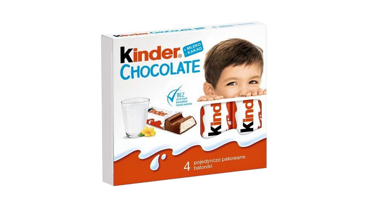 Šokoladas KINDER T4, 50 g