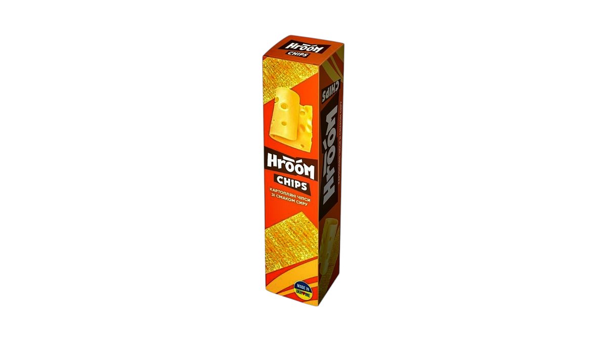 Bulvių traškučiai HROOM Sūrio sk. 50g
