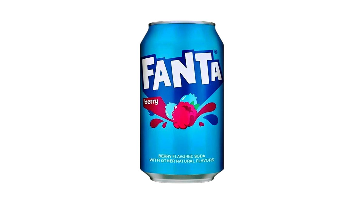 Gazuotas gaivusis gėrimas FANTA (BERRY), 355ml