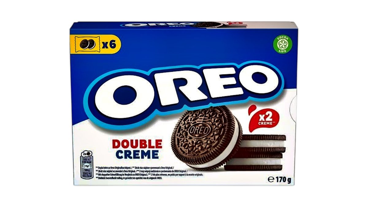 Sausainiai OREO Double Creme, 170 g