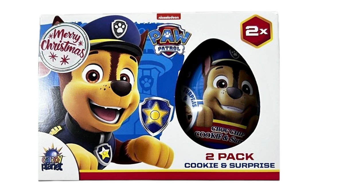 Sausainiai su šokolado drožlėmis ir siurprizu, 2 pakuotes 11g