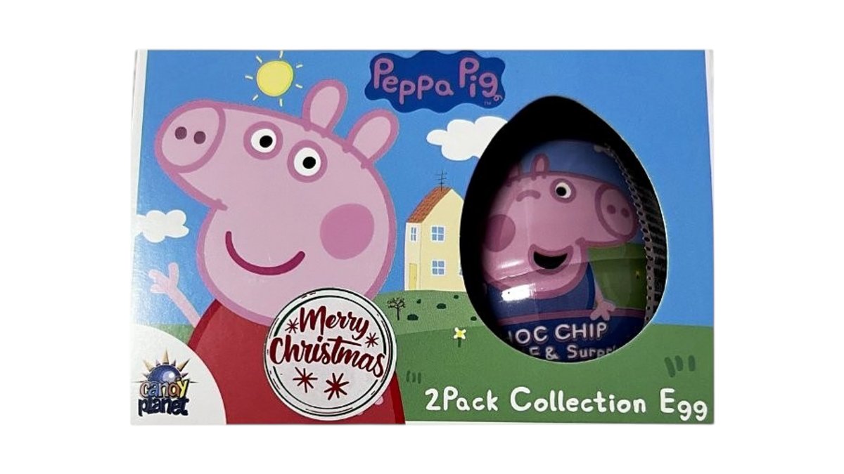 Sausainiai su šokolado drožlėmis ir siurprizu, 2 pakuotes 11g