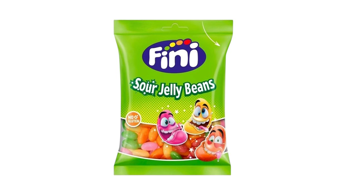 Želiniai Saldainiai rūgščios želė pupos FINI 85g